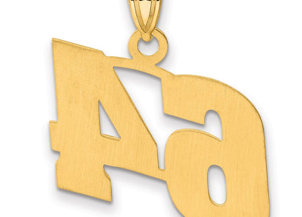 14k Yellow Gold Pendants Style BN64 - Classique Jewelry Inc.