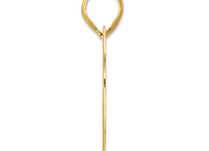 14k Yellow Gold Pendants Style BN65 - Classique Jewelry Inc.