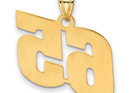 14k Yellow Gold Pendants Style BN65 - Classique Jewelry Inc.