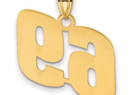 14k Yellow Gold Pendants Style BN69 - Classique Jewelry Inc.