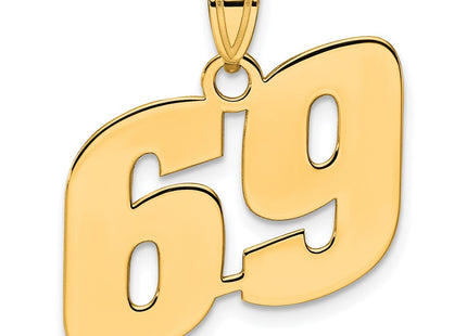 14k Yellow Gold Pendants Style BN69 - Classique Jewelry Inc.