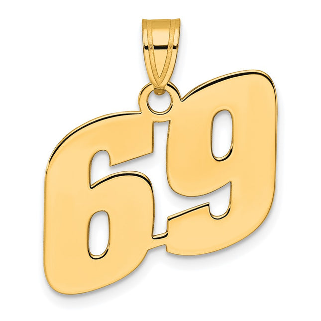 14k Yellow Gold Pendants Style BN69 - Classique Jewelry Inc.
