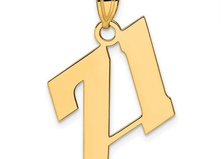 14k Yellow Gold Pendants Style BN71 - Classique Jewelry Inc.