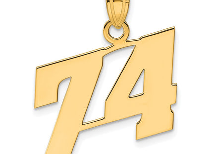 14k Yellow Gold Pendants Style BN74 - Classique Jewelry Inc.