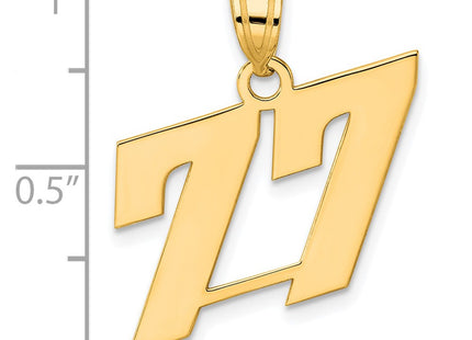 14k Yellow Gold Pendants Style BN77 - Classique Jewelry Inc.