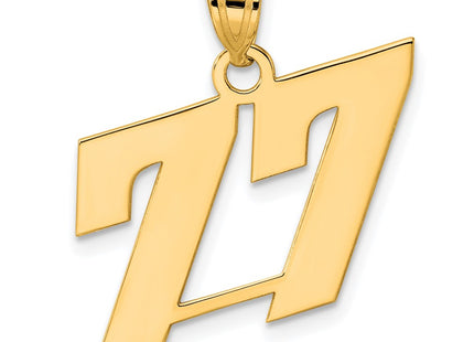 14k Yellow Gold Pendants Style BN77 - Classique Jewelry Inc.