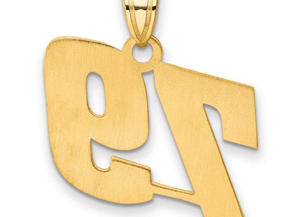 14k Yellow Gold Pendants Style BN79 - Classique Jewelry Inc.