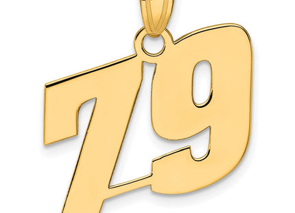 14k Yellow Gold Pendants Style BN79 - Classique Jewelry Inc.