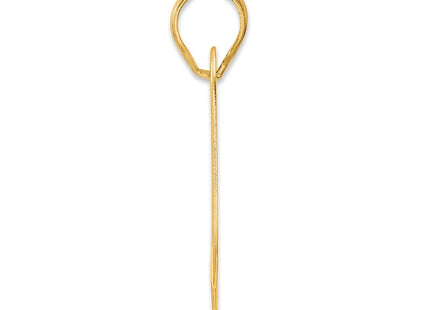 14k Yellow Gold Pendants Style BN80 - Classique Jewelry Inc.