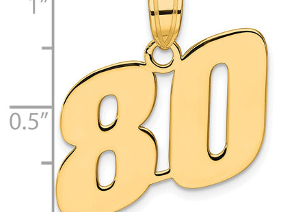 14k Yellow Gold Pendants Style BN80 - Classique Jewelry Inc.