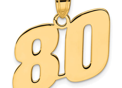 14k Yellow Gold Pendants Style BN80 - Classique Jewelry Inc.