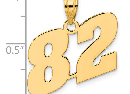 14k Yellow Gold Pendants Style BN82 - Classique Jewelry Inc.