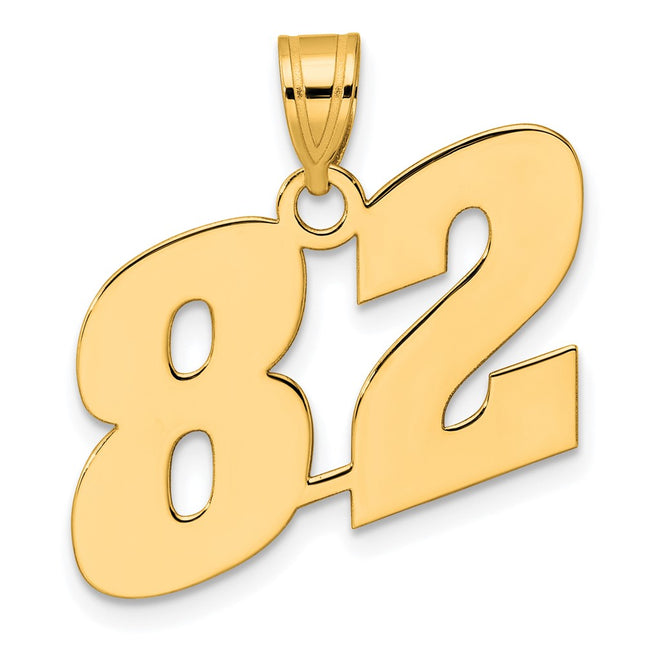 14k Yellow Gold Pendants Style BN82 - Classique Jewelry Inc.