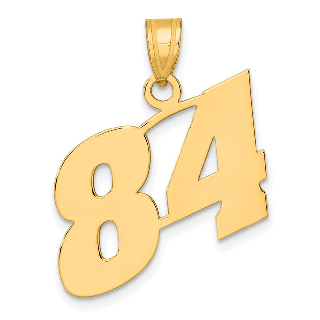 14k Yellow Gold Pendants Style BN84 - Classique Jewelry Inc.