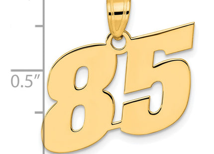 14k Yellow Gold Pendants Style BN85 - Classique Jewelry Inc.