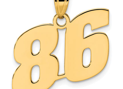 14k Yellow Gold Pendants Style BN86 - Classique Jewelry Inc.