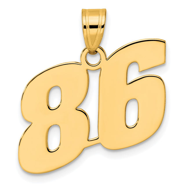 14k Yellow Gold Pendants Style BN86 - Classique Jewelry Inc.