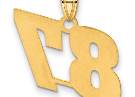 14k Yellow Gold Pendants Style BN87 - Classique Jewelry Inc.