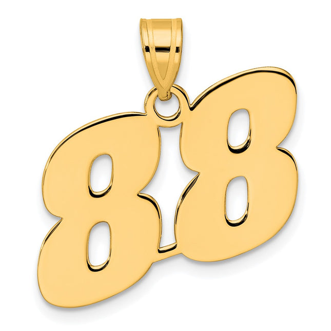 14k Yellow Gold Pendants Style BN88 - Classique Jewelry Inc.