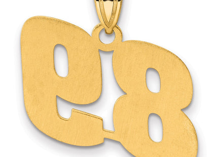 14k Yellow Gold Pendants Style BN89 - Classique Jewelry Inc.