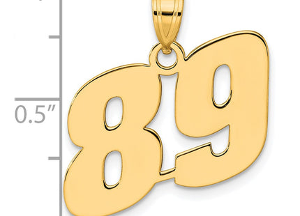 14k Yellow Gold Pendants Style BN89 - Classique Jewelry Inc.