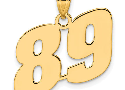 14k Yellow Gold Pendants Style BN89 - Classique Jewelry Inc.