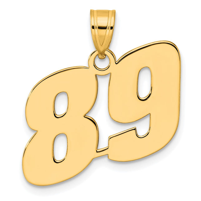 14k Yellow Gold Pendants Style BN89 - Classique Jewelry Inc.