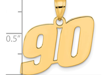 14k Yellow Gold Pendants Style BN90 - Classique Jewelry Inc.