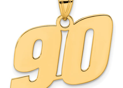 14k Yellow Gold Pendants Style BN90 - Classique Jewelry Inc.