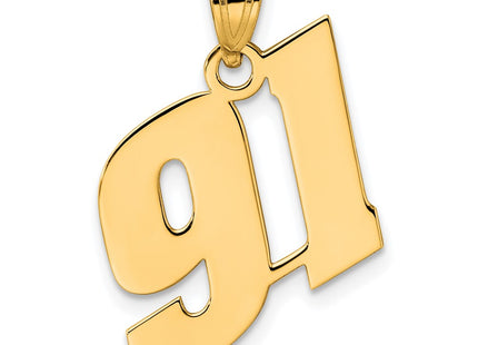 14k Yellow Gold Pendants Style BN91 - Classique Jewelry Inc.
