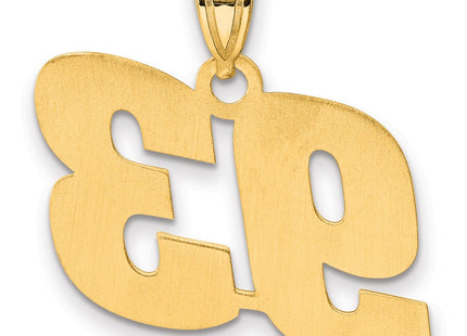 14k Yellow Gold Pendants Style BN93 - Classique Jewelry Inc.