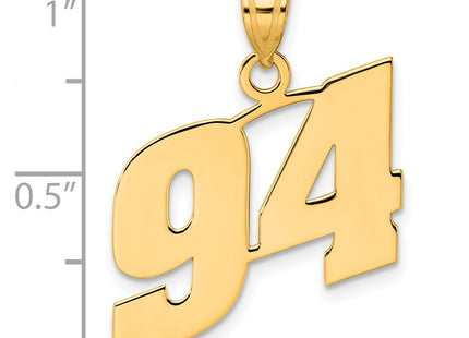 14k Yellow Gold Pendants Style BN94 - Classique Jewelry Inc.