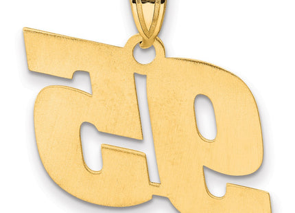 14k Yellow Gold Pendants Style BN95 - Classique Jewelry Inc.