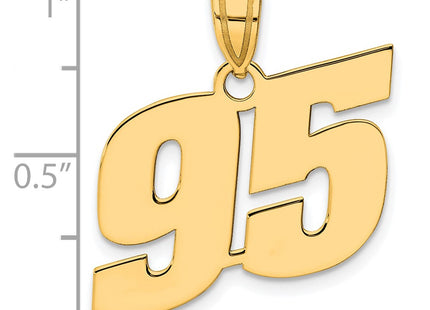 14k Yellow Gold Pendants Style BN95 - Classique Jewelry Inc.