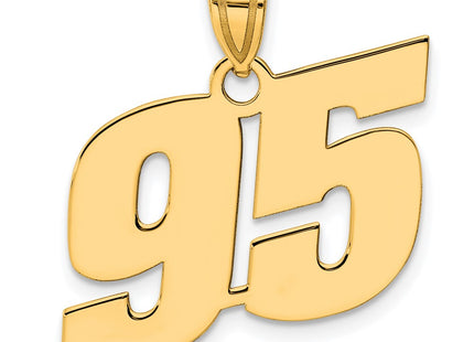 14k Yellow Gold Pendants Style BN95 - Classique Jewelry Inc.