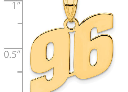 14k Yellow Gold Pendants Style BN96 - Classique Jewelry Inc.