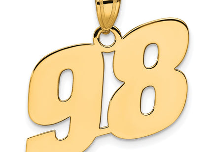 14k Yellow Gold Pendants Style BN98 - Classique Jewelry Inc.