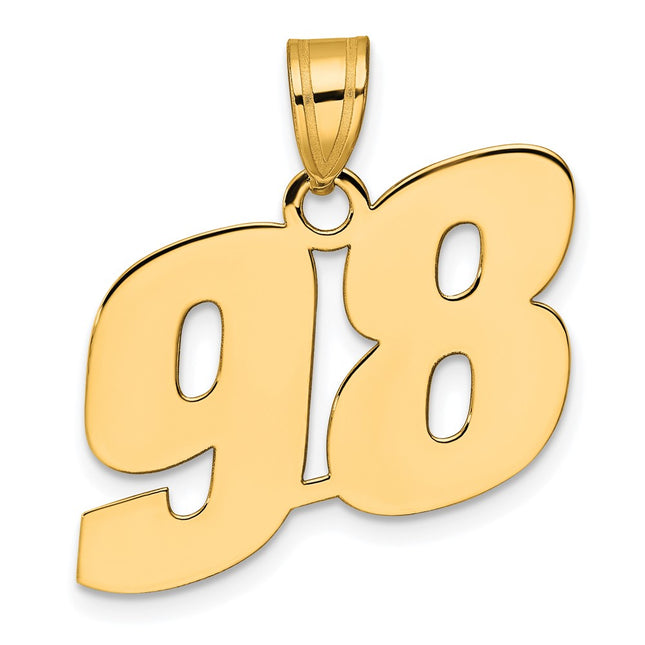 14k Yellow Gold Pendants Style BN98 - Classique Jewelry Inc.