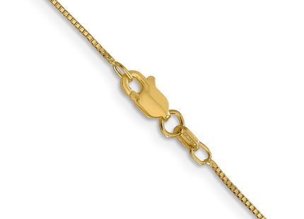 14k Yellow Gold Chains Style BOX075 - Classique Jewelry Inc.