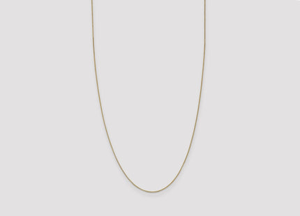 14k Yellow Gold Chains Style BOX075 - Classique Jewelry Inc.