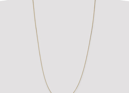 14k Yellow Gold Chains Style BOX075 - Classique Jewelry Inc.