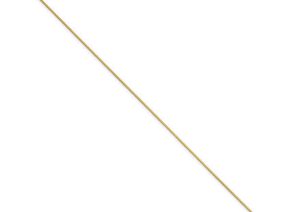 14K . Box with Lobster Clasp Bracelet (Style BOX075-7)