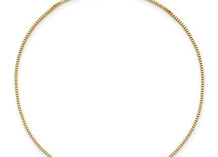14K . Box with Lobster Clasp Bracelet (Style BOX075-7)