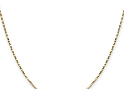 14k Yellow Gold Chains Style BOX087 - Classique Jewelry Inc.
