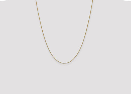 14k Yellow Gold Chains Style BOX087 - Classique Jewelry Inc.