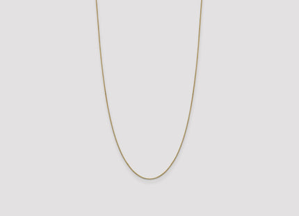 14k Yellow Gold Chains Style BOX087 - Classique Jewelry Inc.