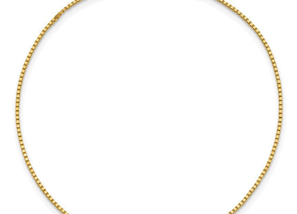 14K . Box with Lobster Clasp Bracelet (Style BOX087-7)