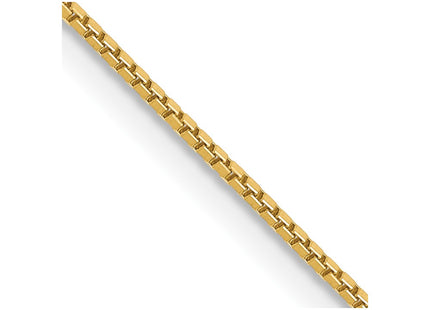 14k Yellow Gold Chains Style BOX087 - Classique Jewelry Inc.