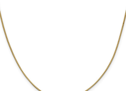 14k Yellow Gold Chains Style BOX095 - Classique Jewelry Inc.