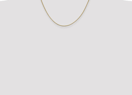 14k Yellow Gold Chains Style BOX095 - Classique Jewelry Inc.